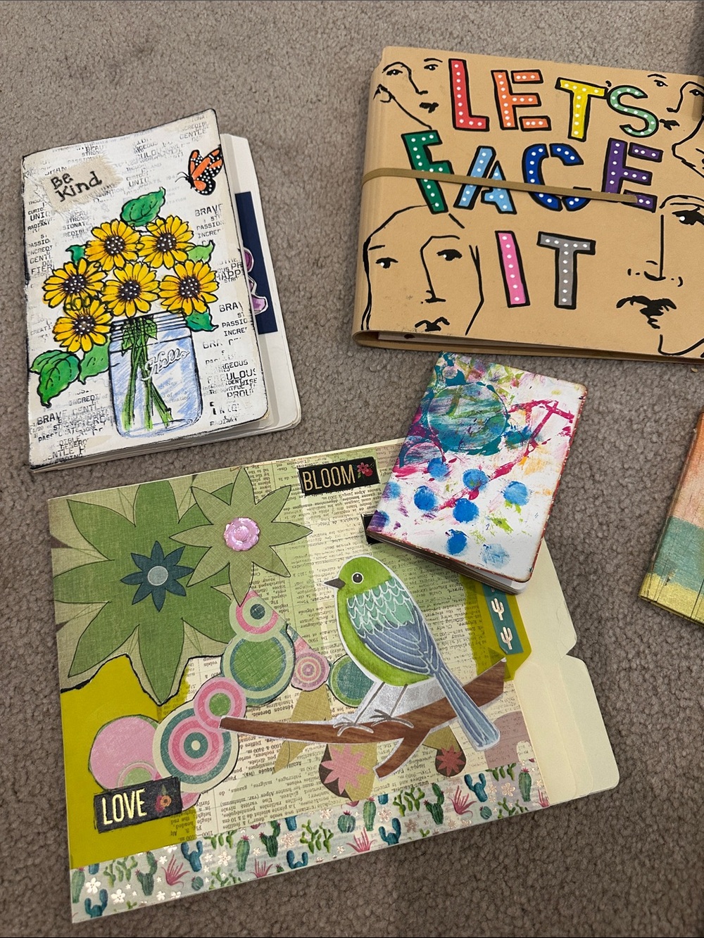 Journal and ephemera lot